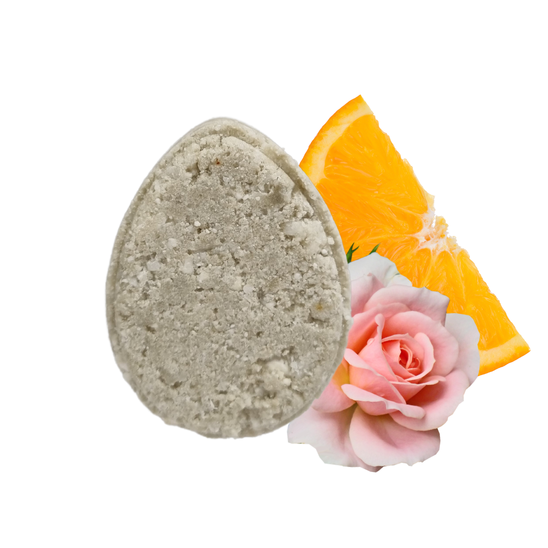 Patchouli Rose ECO Shampoo Bar | Natural, Non-Soap Hair Wash | Vegan & Plastic-Free Hair Care for All Hair Types-1