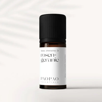 PAOPAO ESSENTIALS Rosengeranie Bourbon - 100% ätherisches Öl 5 ml