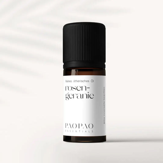 PAOPAO ESSENTIALS Rosengeranie Bourbon - 100% ätherisches Öl 5 ml