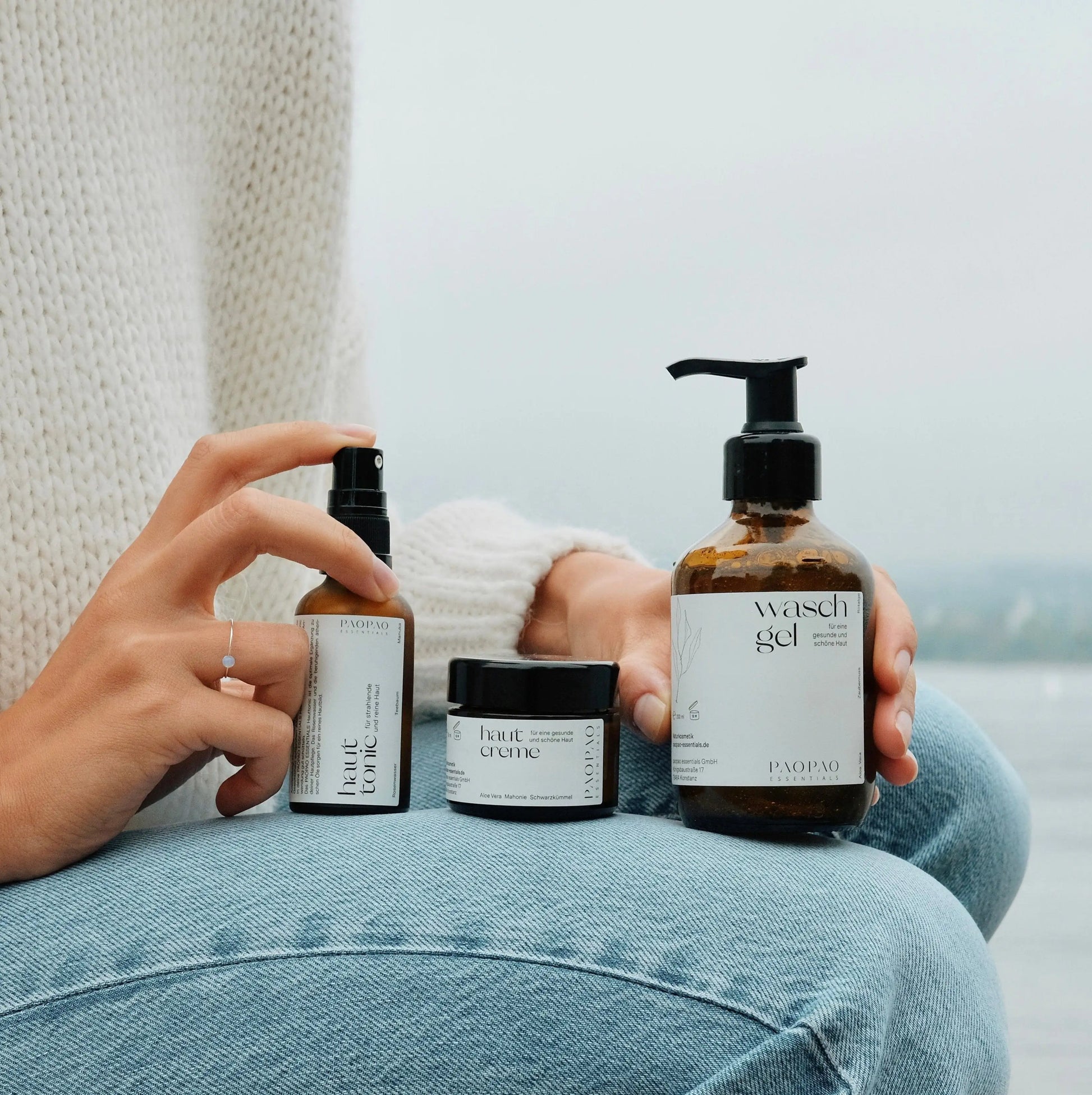 PAOPAO ESSENTIALS Zyklus Set für eine gesunde Haut im Zyklus 3er Set