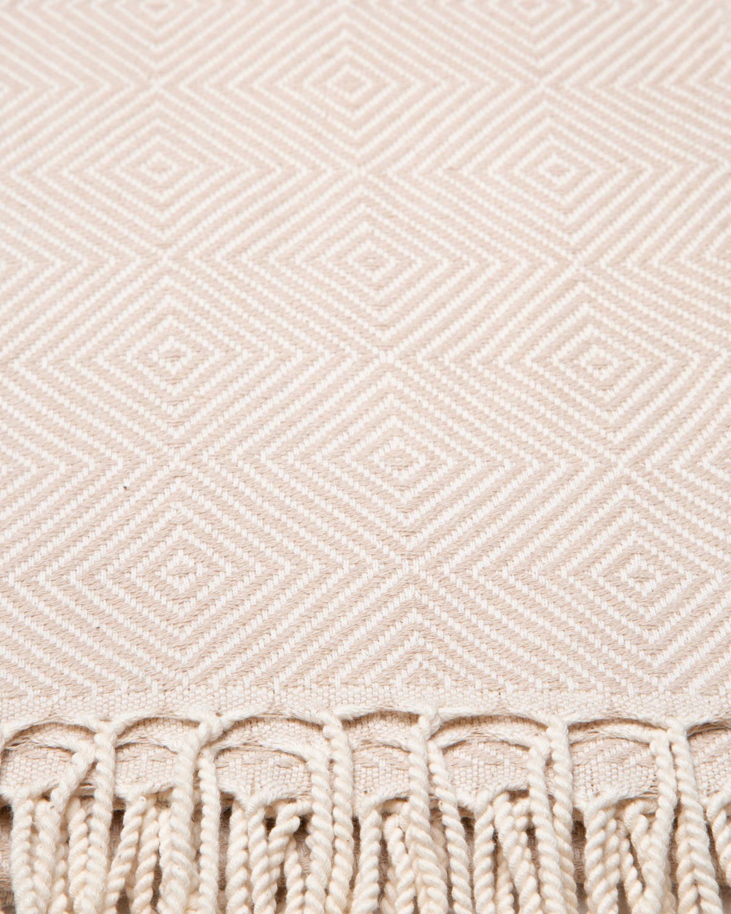 CRYSTAL Beach Towel, Turkish Hammam Towel, Spa & Sauna Towel - Beige-3