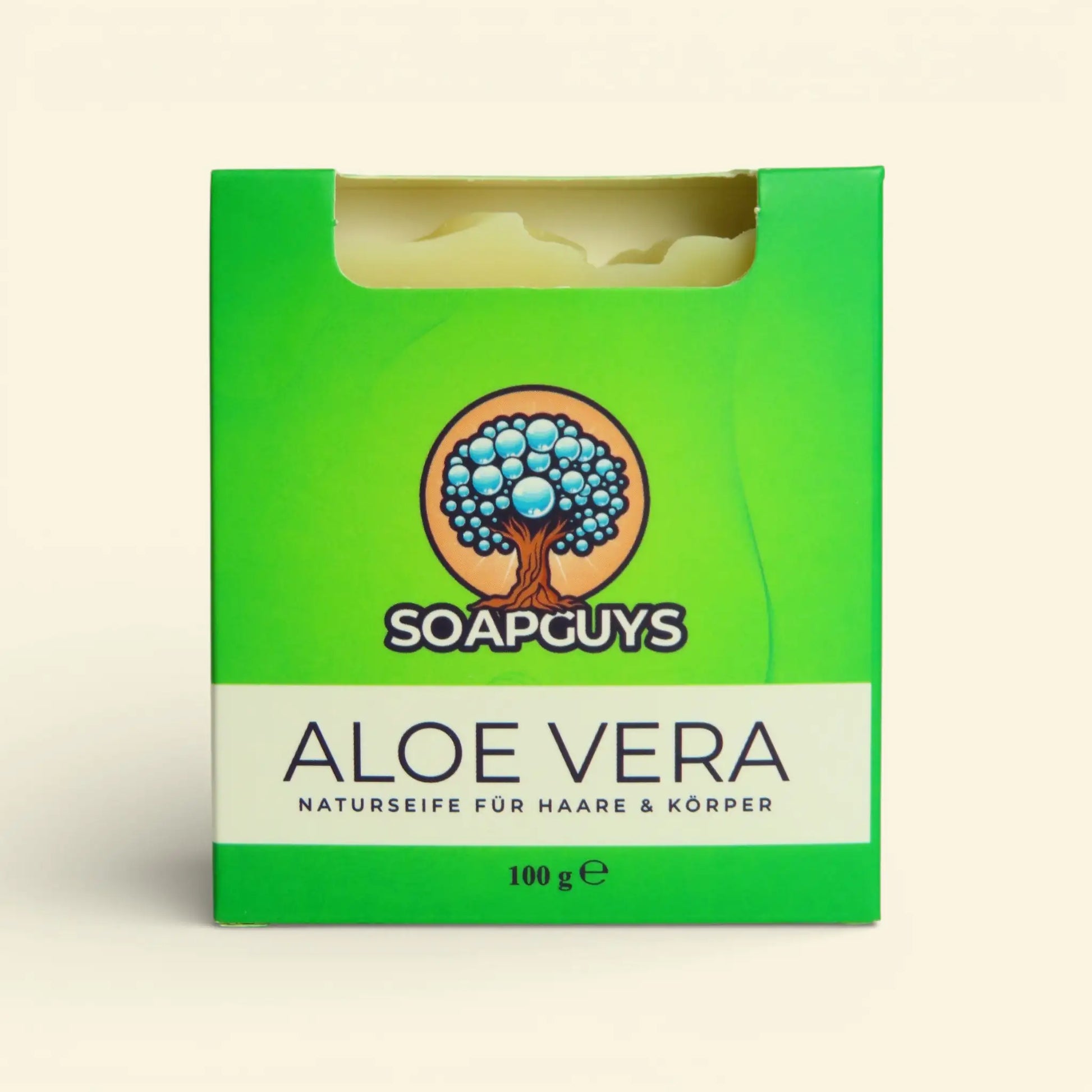 SOAPGUYS ALOE VERA Naturseife Feuchtigkeitsspendende Pflege 100 g