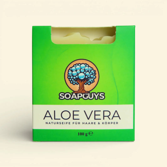 SOAPGUYS ALOE VERA Naturseife Feuchtigkeitsspendende Pflege 100 g