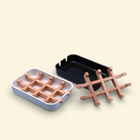 SOAPGUYS Bambus Seifenschale als nachhaltiges Bad-Accessoire