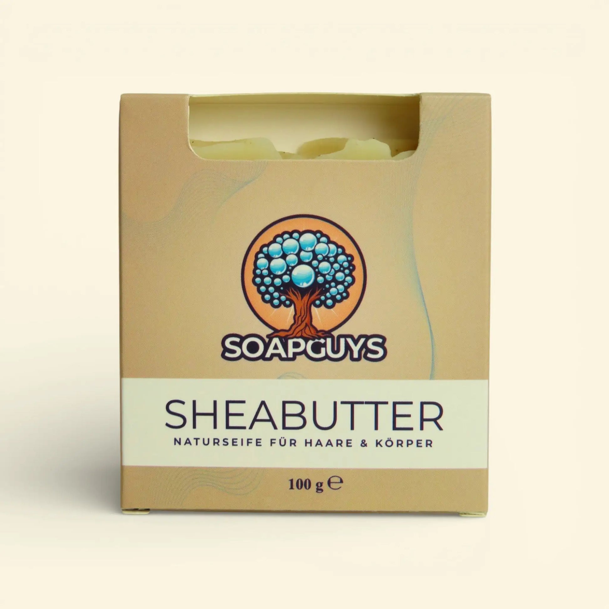 SOAPGUYS SHEABUTTER Naturseife feuchtigkeitsspendend & beruhigend 100 g