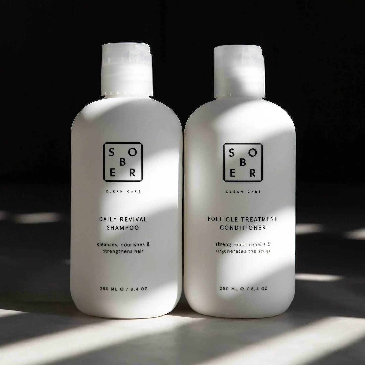 SOBER BERLIN Anti-Haarausfall Kur Shampoo & Condition 2x 250 ml
