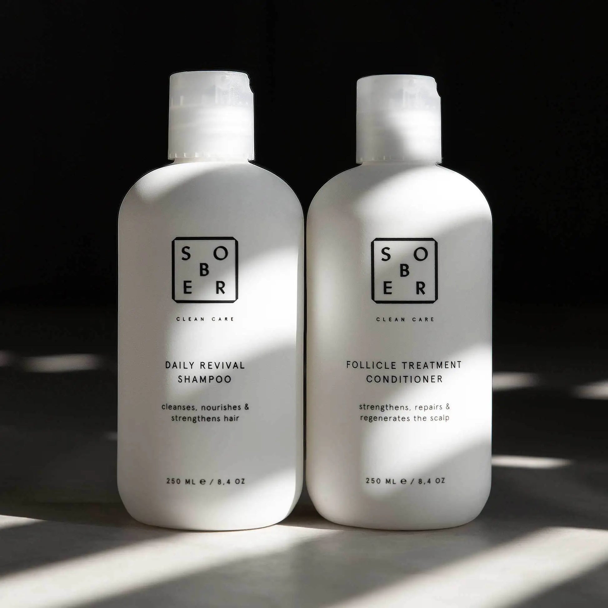 SOBER BERLIN Anti-Haarausfall Kur Shampoo & Condition 2x 250 ml