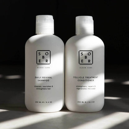 SOBER BERLIN Anti-Haarausfall Kur Shampoo & Condition 2x 250 ml
