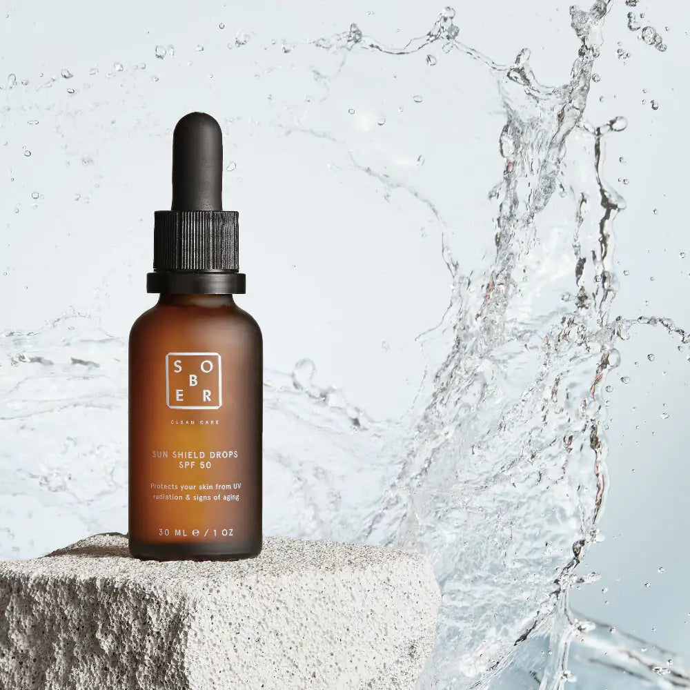 SOBER BERLIN Sun Shield Drops LSF 50 Sonnenschutzserum 30 ml