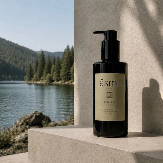 ASMI AYURVEDA Stillness Körperöl für Entspannung und Selbstfürsorge 100 ml