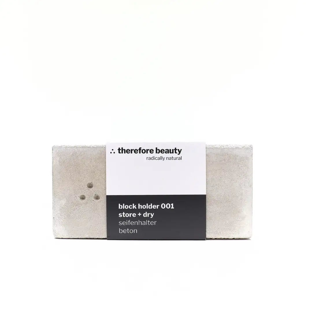 THEREFORE BEAUTY Block Holder 001 Seifenhalter für langlebige Seife 1 Stück