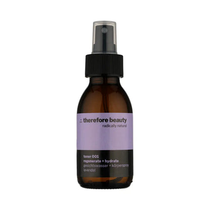 THEREFORE BEAUTY Toner 001 Feuchtigkeit & beruhigend für Haut + Haar 100 ml