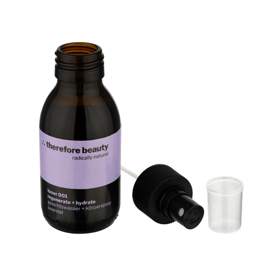 THEREFORE BEAUTY Toner 001 Feuchtigkeit & beruhigend für Haut + Haar 100 ml