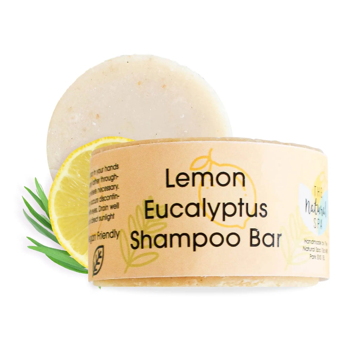 THE NATURAL SPA festes Shampoo Eukalyptus & Zitrone für ca. 40 Wäschen