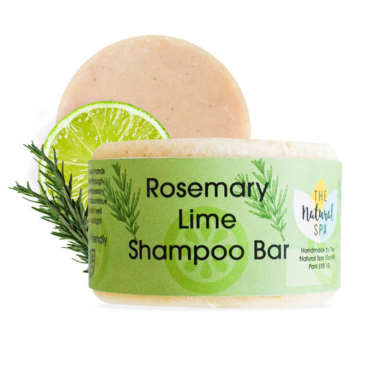 Rosemary & Lime Shampoo Bar | Natural Hair Wash for All Hair Types | Vegan, Plastic-Free Hair Care-1