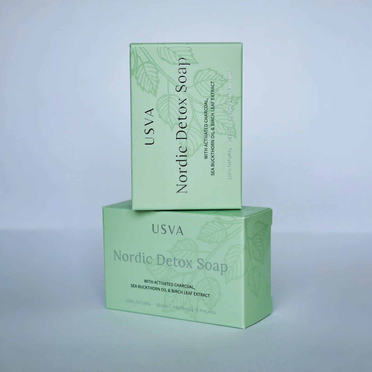USVA COSMETICS Nordic Detox Soap Reinigung mit Aktivkohle 100 g