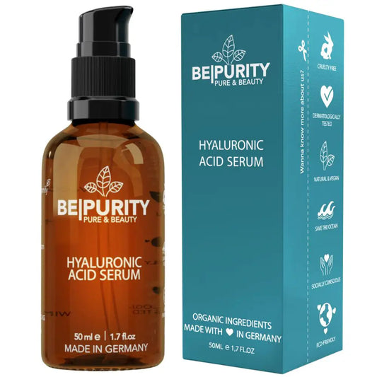 BEPURITY Hyaluron Serum 50ml - Spenderlasche mit Kartonage