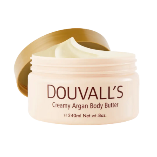 DOUVALL'S Organic Creamy Argan Body Butter mit Arganöl 240 ml