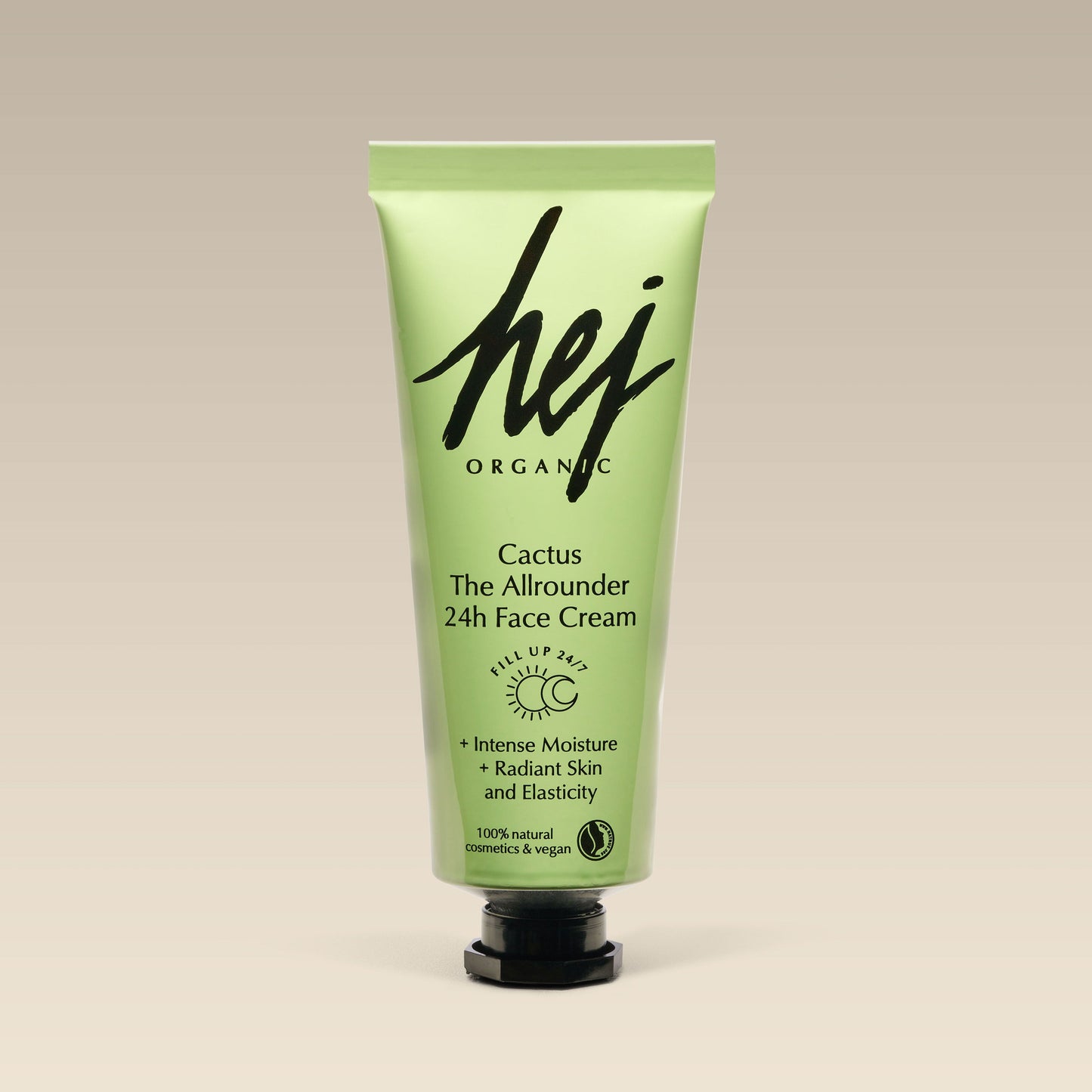 HEJ ORGANIC Cactus The Allrounder 24h Face Cream, 50 ml, Tube mit Schraubverschluss