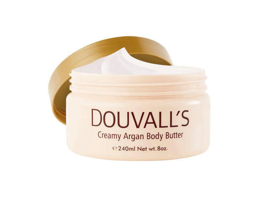 DOUVALL'S Organic Creamy Argan Body Butter 240 ml