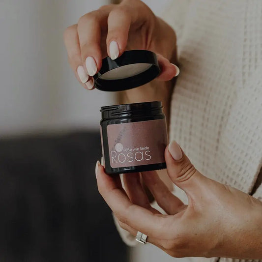 ROSAS NATURKOSMETIK Füße wie Seide Lavendel Pflebalsam für trockene Haut 50 ml