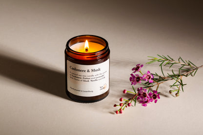 HEY CHALKY | DUFTKERZE IM GLAS CASHMERE & MUSK | 155g-2