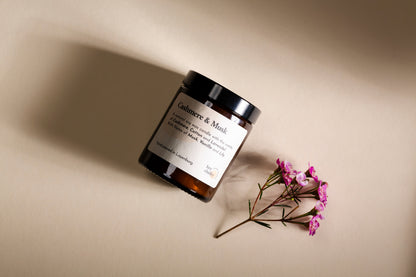 HEY CHALKY | DUFTKERZE IM GLAS CASHMERE & MUSK | 155g-3