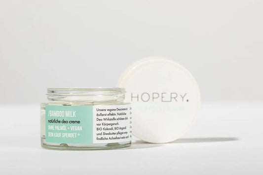 HOPERY Bamboo Milk Deo Creme vegan ohne Aluminium 50 ml