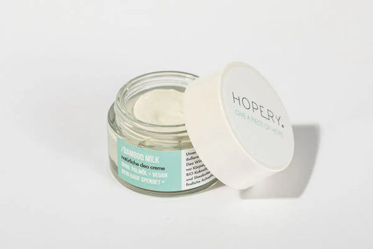 HOPERY Bamboo Milk Deo Creme vegan ohne Aluminium 50 ml