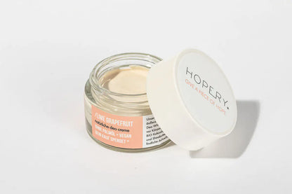 HOPERY | Lime Grapefruit Deo Creme | Vegane Deocreme ohne Aluminium 50 ml