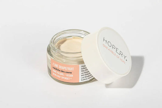 HOPERY | Lime Grapefruit Deo Creme | Vegane Deocreme ohne Aluminium 50 ml