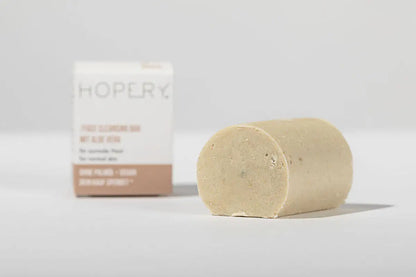 HOPERY Face Cleansing Bar mit Aloe Vera für sanfte Gesichtsreinigung 80 g