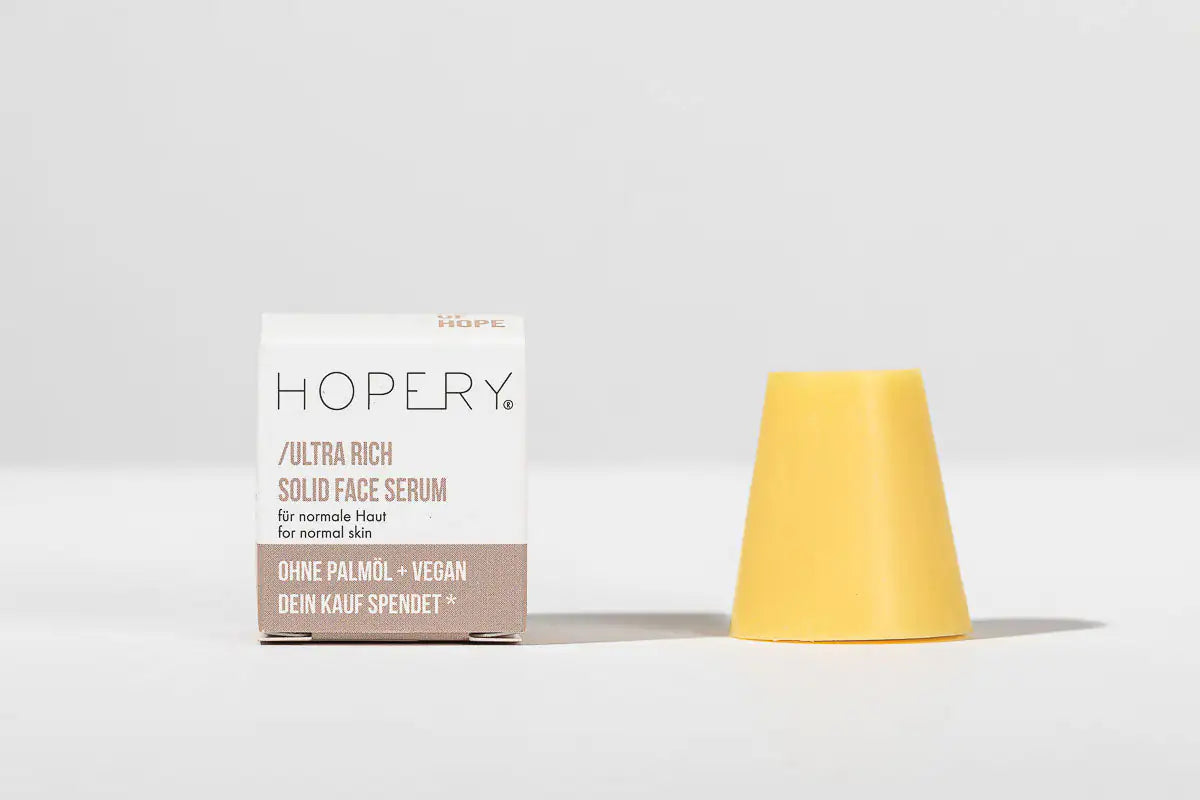 HOPERY Ultra Rich Face Serum mit Bio-Arganöl & Vitamin E für normale Haut 50 g