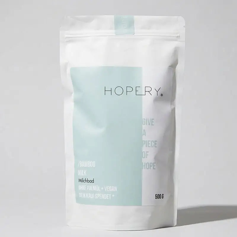 HOPERY Bamboo Milk Milchbad für seidenzarte Haut 500 g