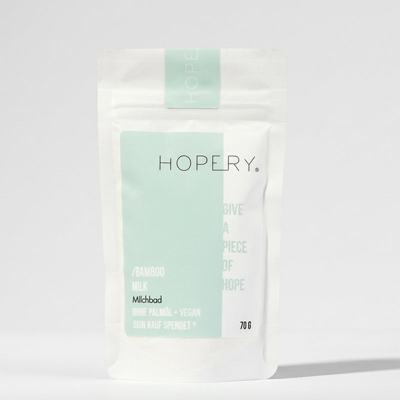 HOPERY Bamboo Milk Milchbad vegan 500 g