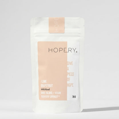 HOPERY Lime Grapefruit Milchbad pflegend 70 g oder 500 g