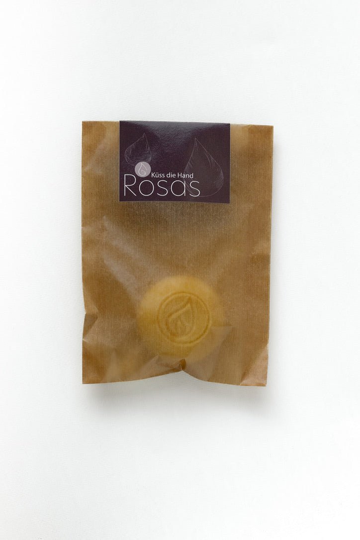 ROSAS NATURKOSMETIK Küss die Hand fester Hand- und Lippenbalsam für trockene Haut 4,8 g / 22 g