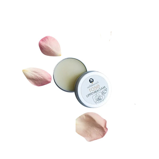 OELFAKTORISCH Lippenbalsam Rose mit Sheabutter und Jojobaöl für samtige Lippen 10 ml