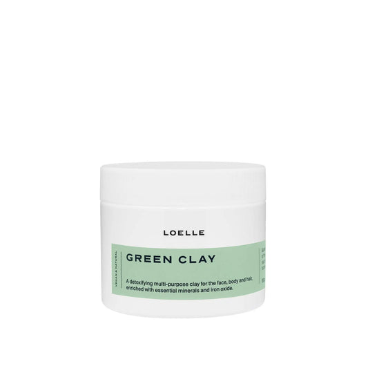 LOELLE ORGANICS Marokkanische Tonerde Grün 150g - Tigel