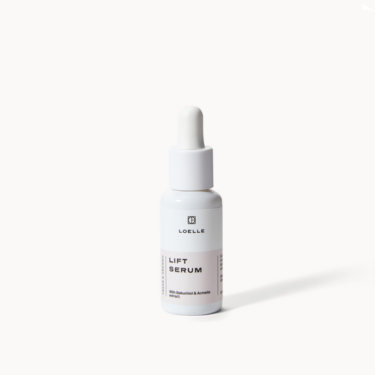 LOELLE ORGANICS Gesichtspflege Lift Serum mit Bakuchiol gegen Falten 30ml -  Flasche
