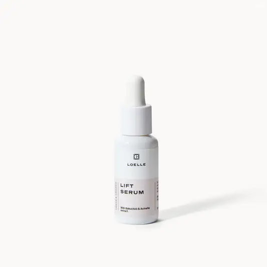 LOELLE ORGANICS Gesichtspflege Lift Serum mit Bakuchiol gegen Falten 30ml -  Flasche