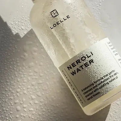 LOELLE ORGANICS Neroli Gesichtswasser 100ml - Flasche mit Pumpzerstäuber