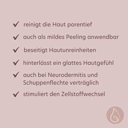 ROSAS Meersalzseife für reine und glatte Haut 100g