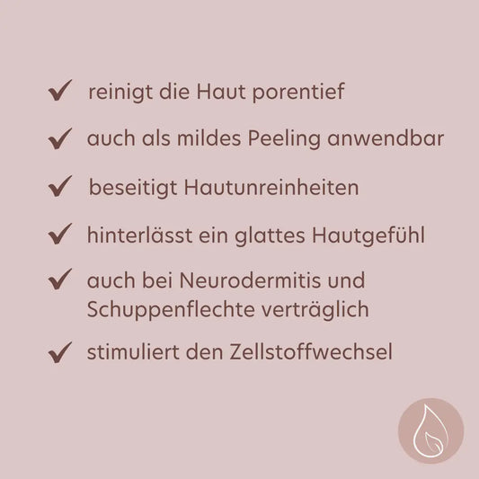 ROSAS NATURKOSMETIK Meersalzseife für reine und glatte Haut 100g