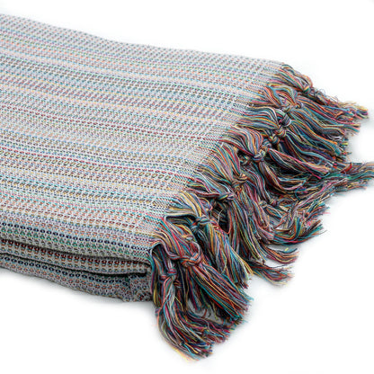 MADEATHAND | TAGESDECKE BUNT BAUMWOLLE | 200x240cm-2