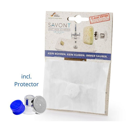 SAVONT Seifenhalter magnetisch für feste Seife bis 150 g