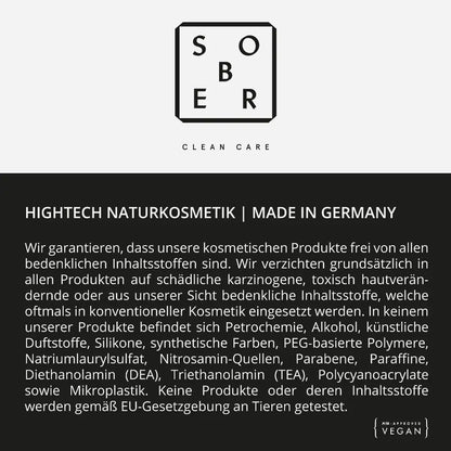 SOBER BERLIN Clean Beauty Garantie