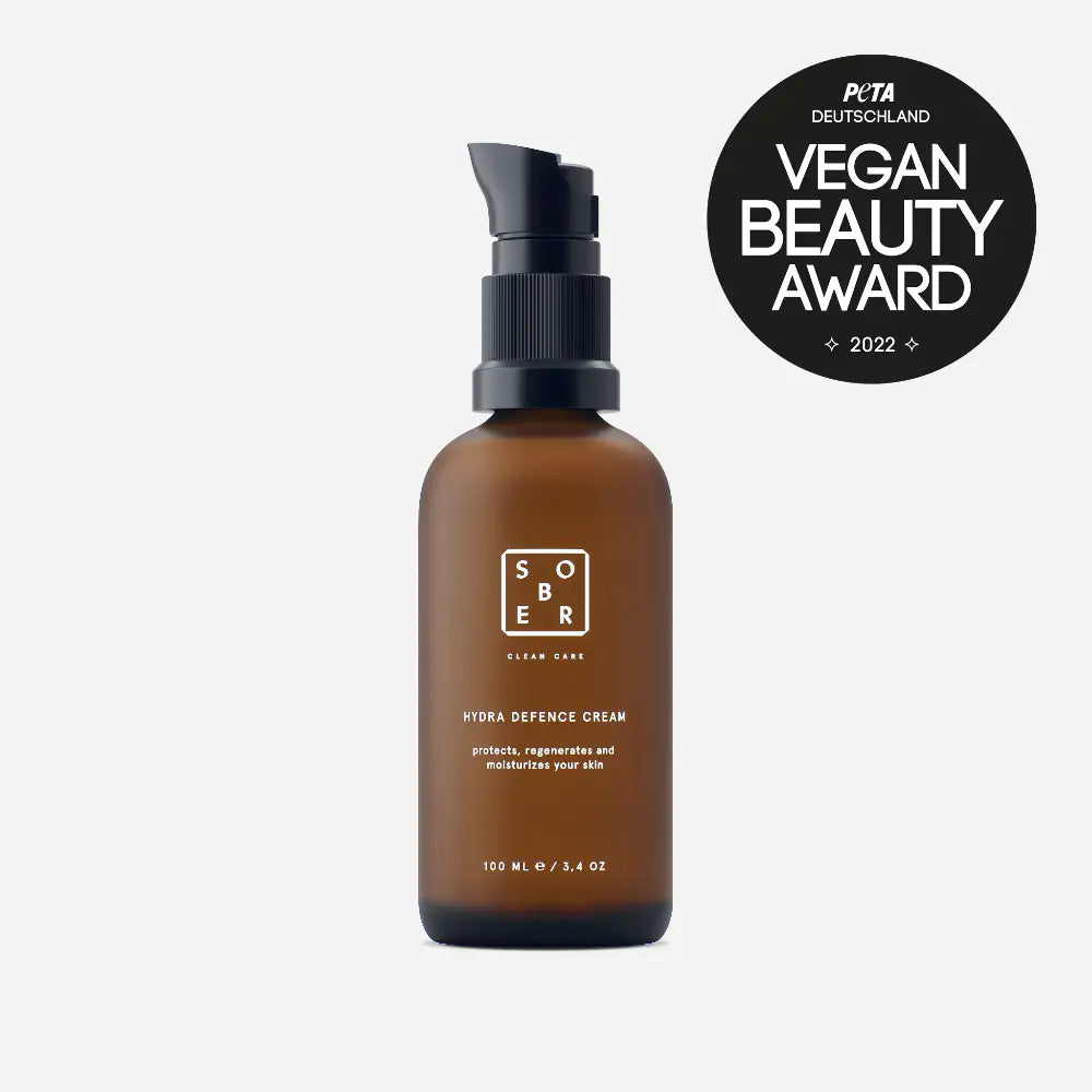 SOBER BERLIN Hydra Defence Cream Feuchtigkeitscreme 100ml - Pumpspender