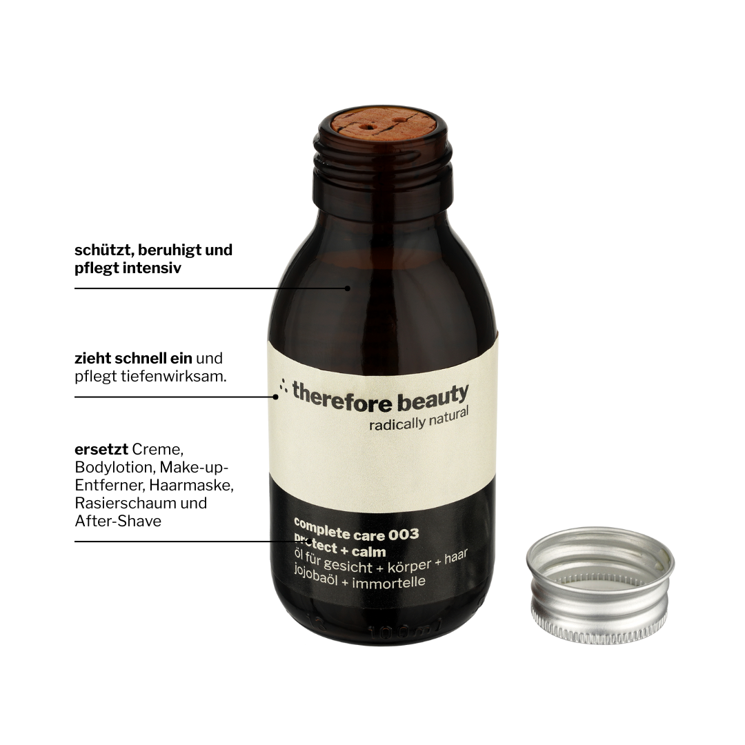 THEREFORE BEAUTY | COMPLETE CARE 003 PFLEGEÖL | FÜR GESICHT, KÖRPER & HAAR | 50 ML